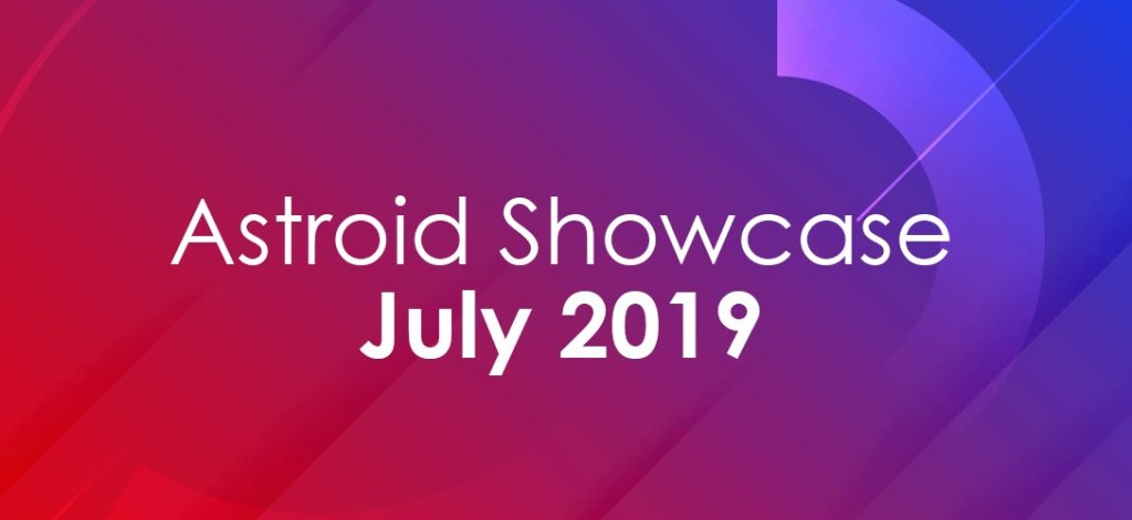 Astroid Sites of the Month - July 2019