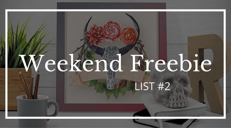 Weekend Freebies list