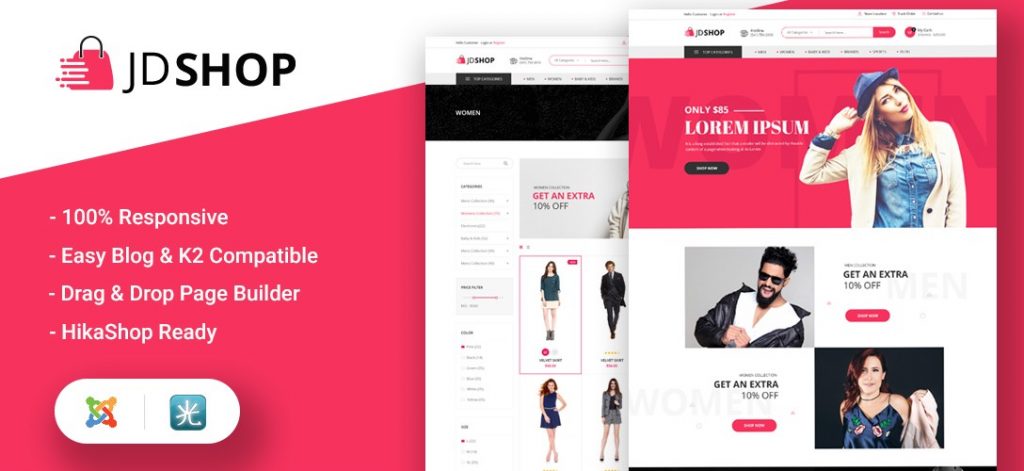 Rich Multipurpose eCommerce Joomla Template