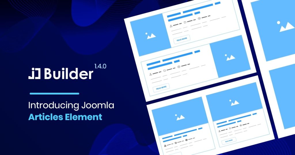 Joomla Articles Element in JD Builder