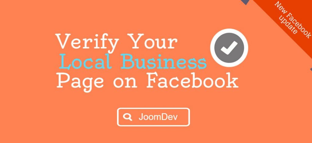 Verify Your Local Business Page on Facebook