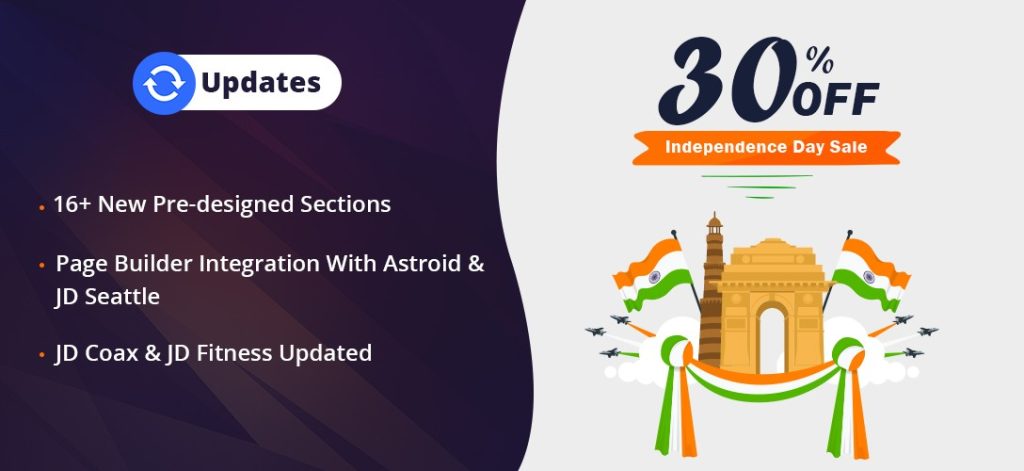 Summer & Independence Day Sale