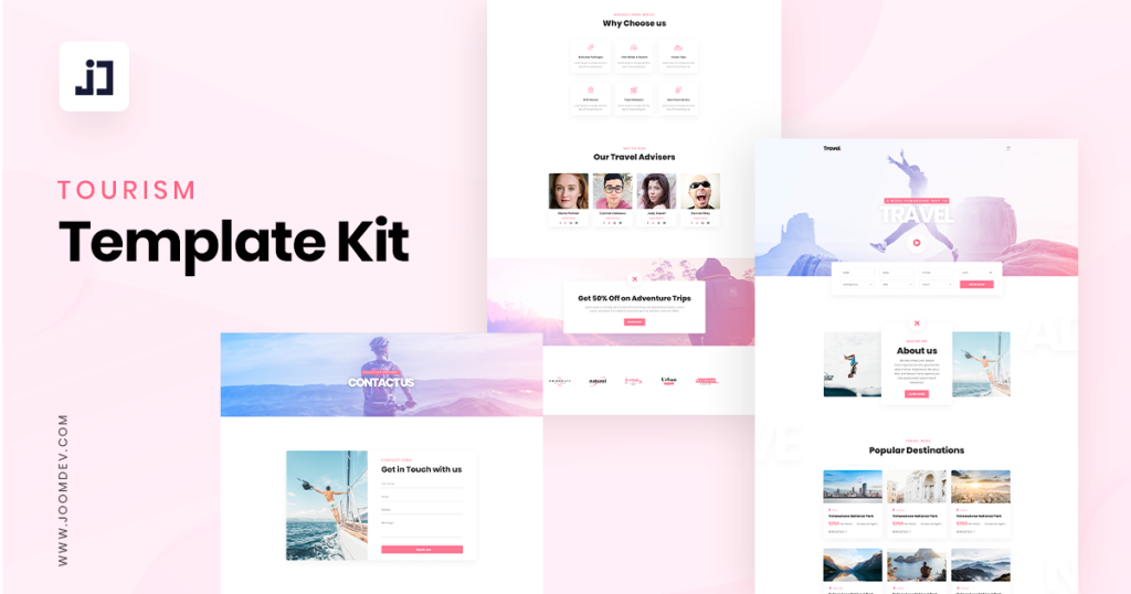 FREE Tourism Joomla Template