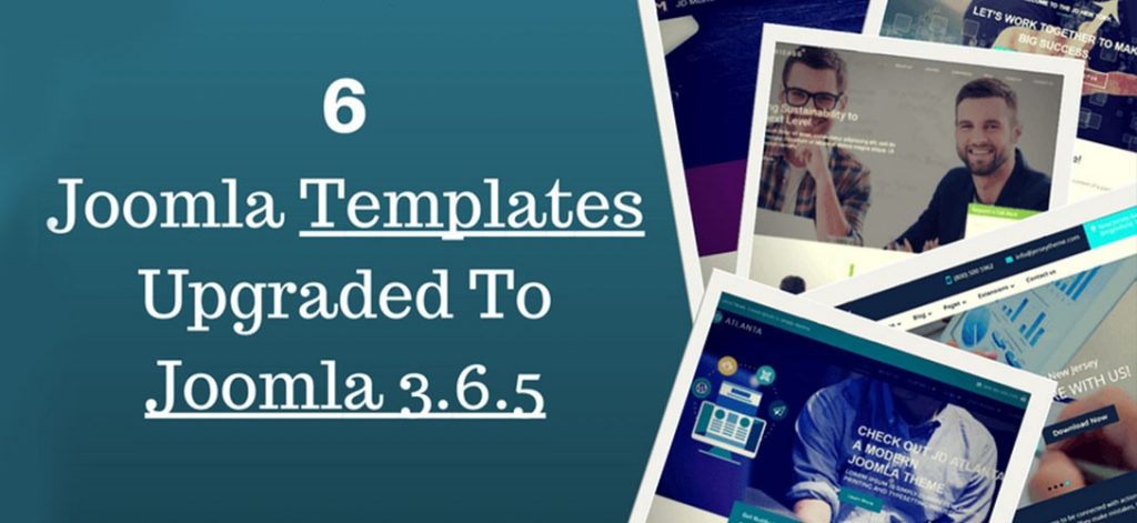 6 Free Joomla Templates